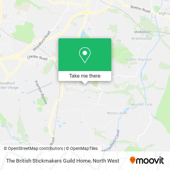 The British Stickmakers Guild Home map