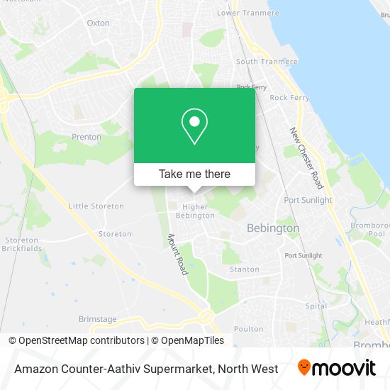 Amazon Counter-Aathiv Supermarket map