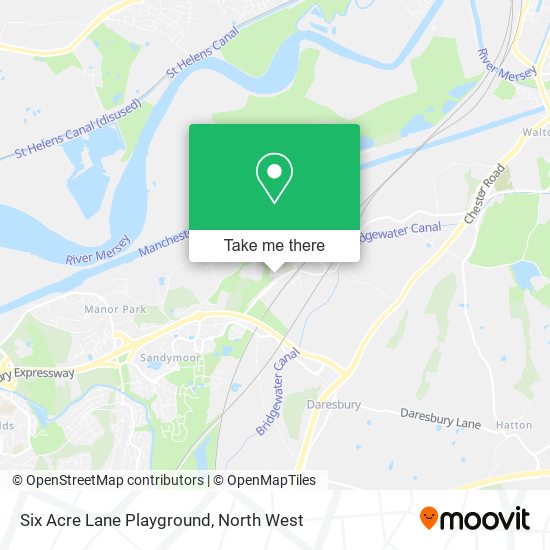 Six Acre Lane Playground map