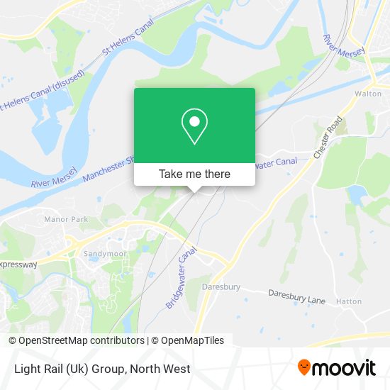 Light Rail (Uk) Group map