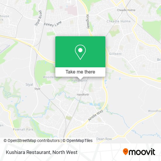 Kushiara Restaurant map