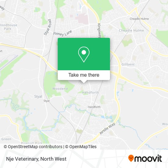 Nje Veterinary map