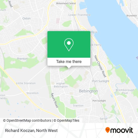 Richard Koczan map