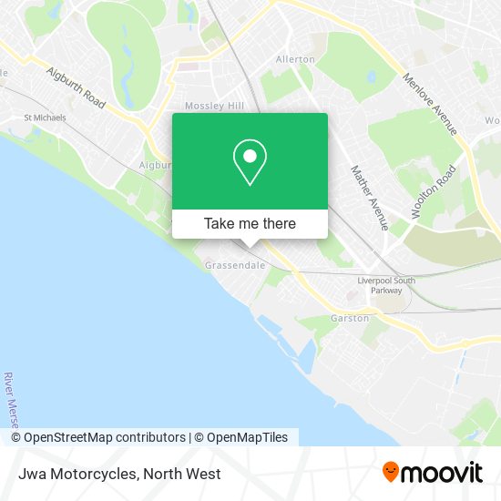 Jwa Motorcycles map