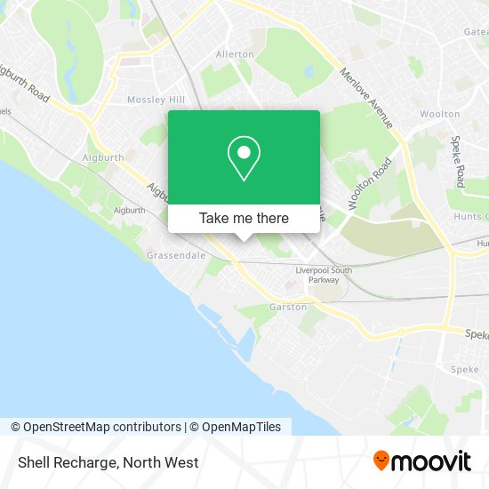 Shell Recharge map
