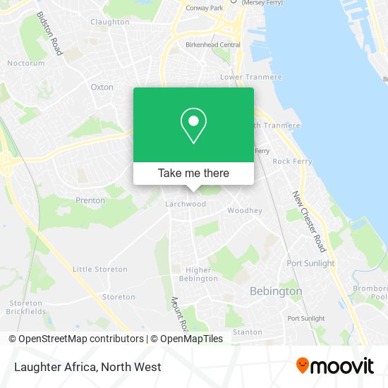 Laughter Africa map