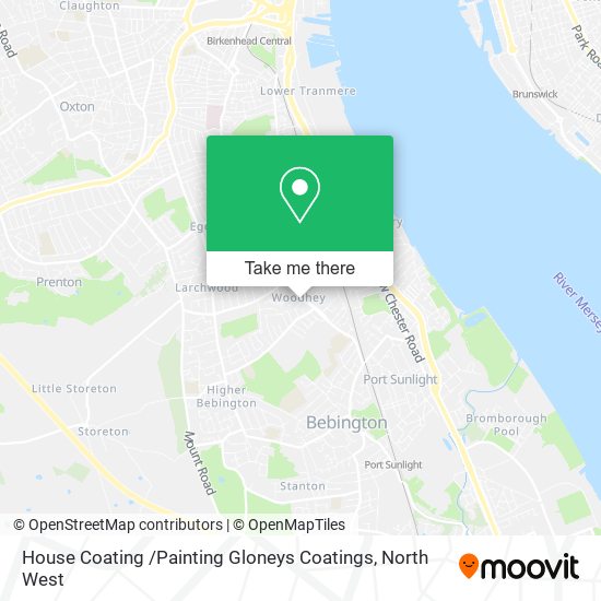 House Coating /Painting Gloneys Coatings map