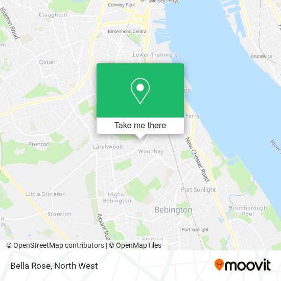 Bella Rose map