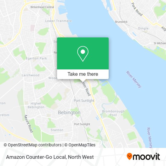 Amazon Counter-Go Local map