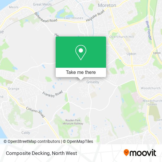 Composite Decking map