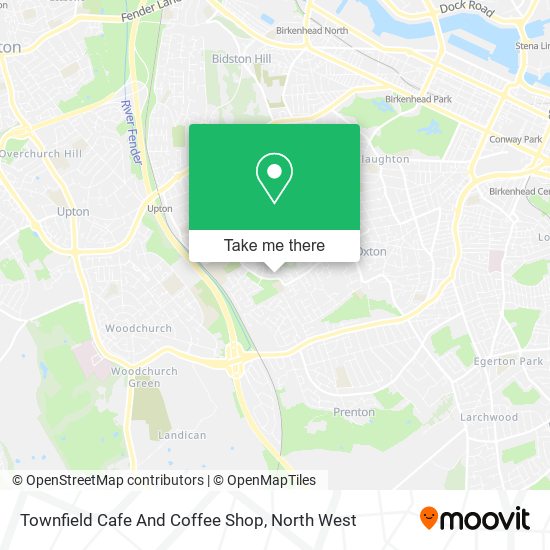 Townfield Cafe And Coffee Shop map