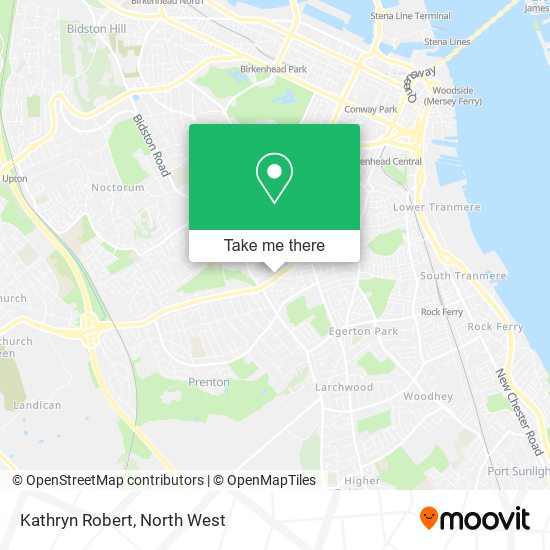 Kathryn Robert map
