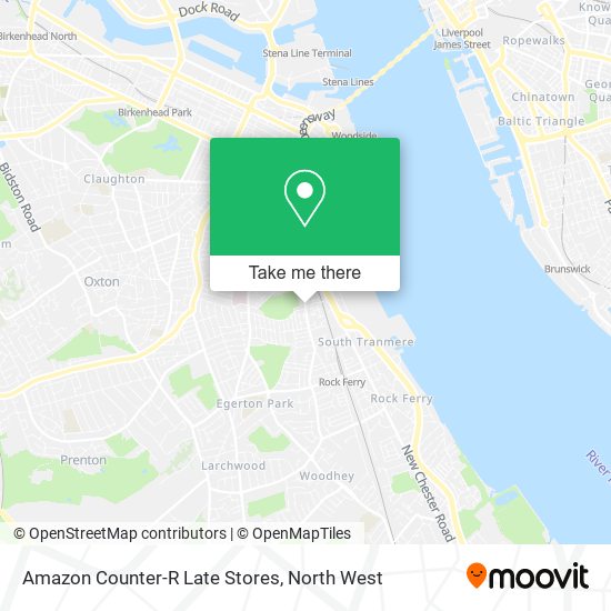 Amazon Counter-R Late Stores map
