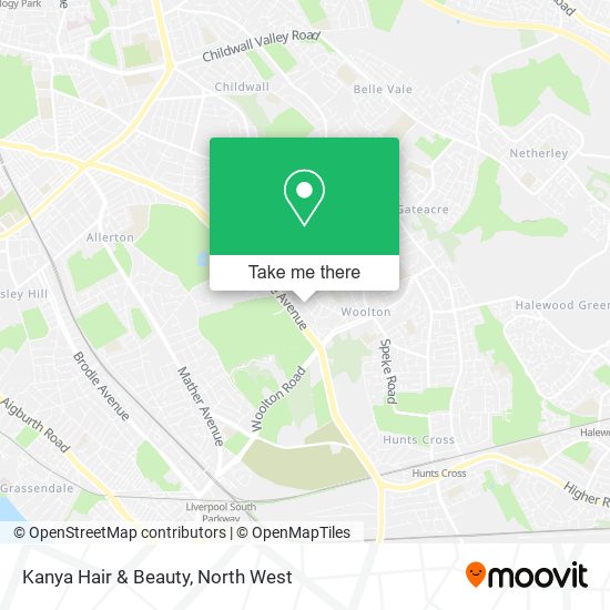 Kanya Hair & Beauty map