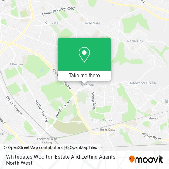 Whitegates Woolton Estate And Letting Agents map