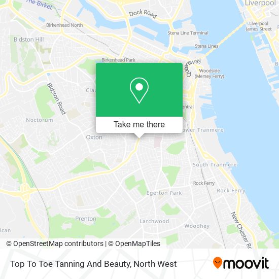 Top To Toe Tanning And Beauty map