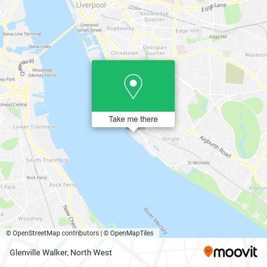 Glenville Walker map