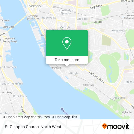 St Cleopas Church map