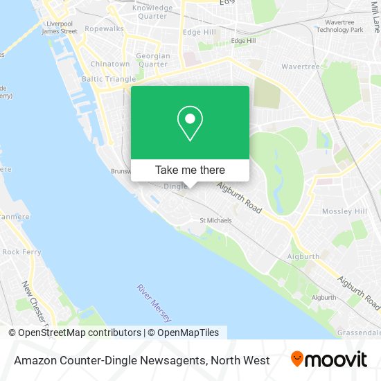 Amazon Counter-Dingle Newsagents map
