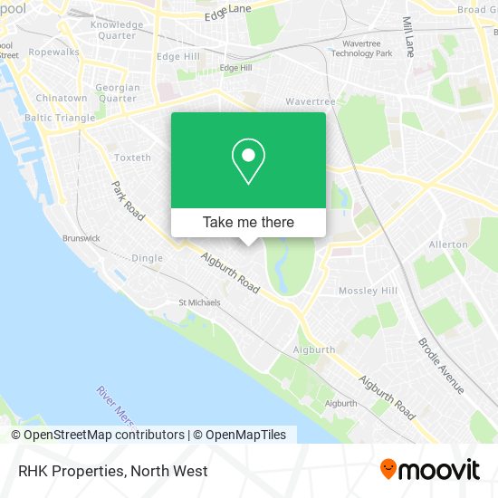 RHK Properties map