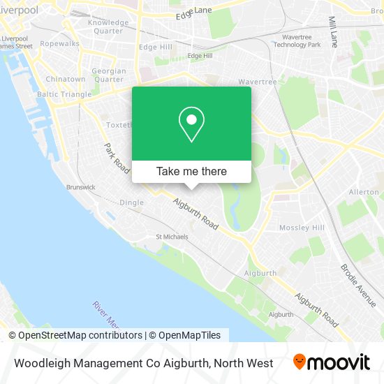 Woodleigh Management Co Aigburth map