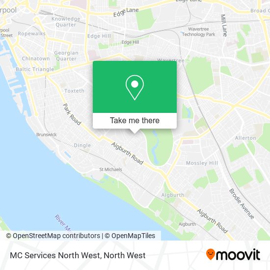 MC Services North West map