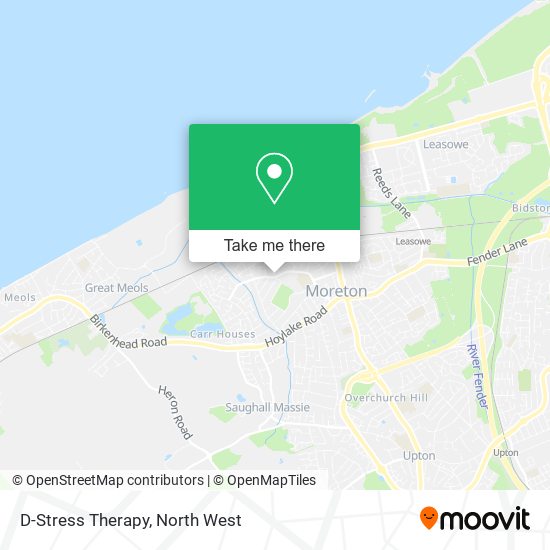 D-Stress Therapy map