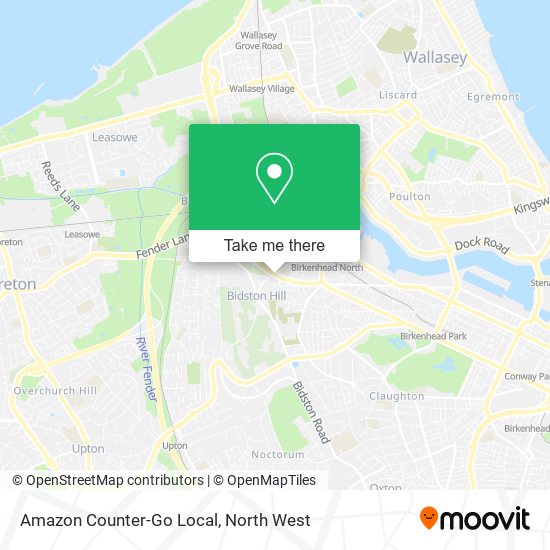 Amazon Counter-Go Local map