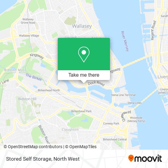 Stored Self Storage map
