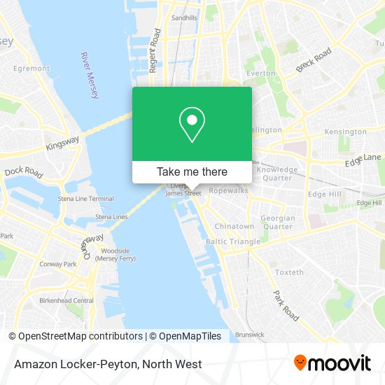 Amazon Locker-Peyton map