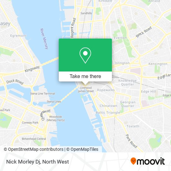 Nick Morley Dj map