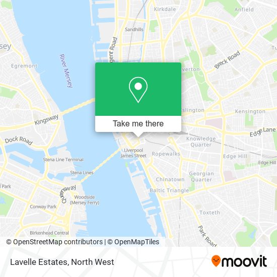 Lavelle Estates map