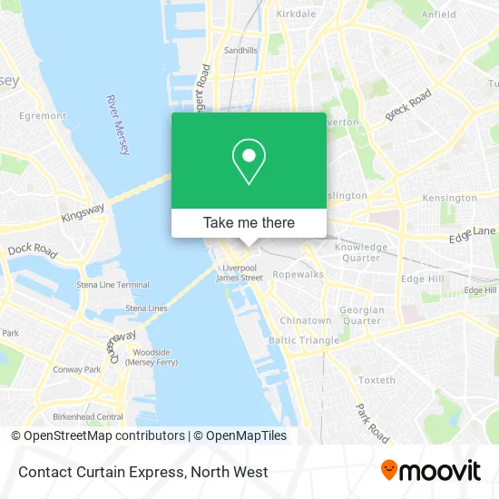 Contact Curtain Express map