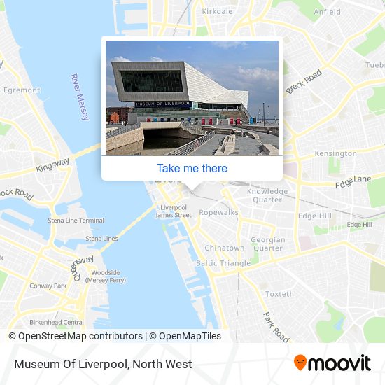 Museum Of Liverpool map