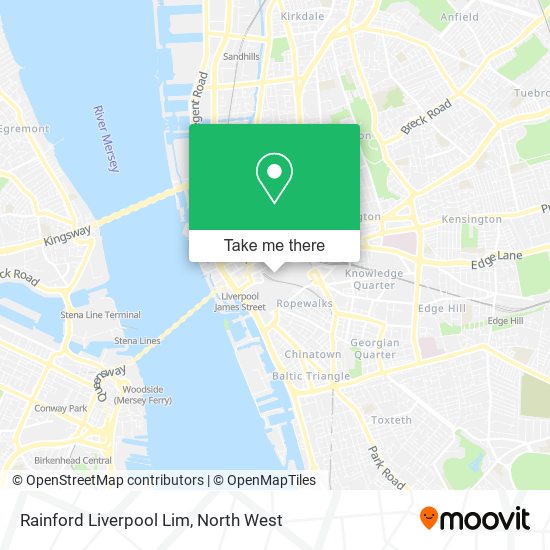 Rainford Liverpool Lim map