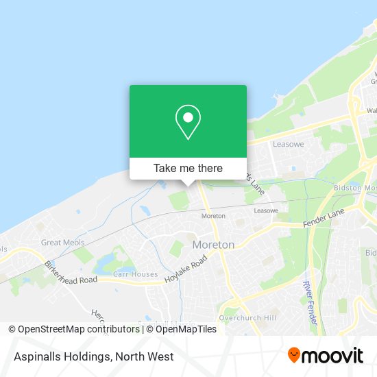 Aspinalls Holdings map