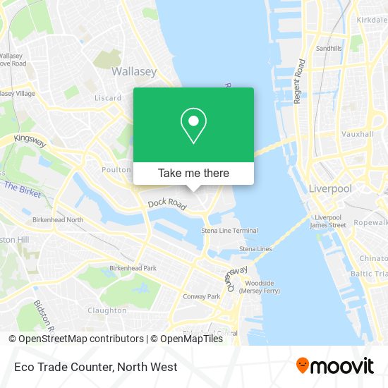 Eco Trade Counter map