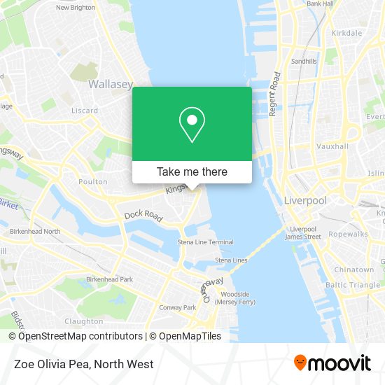 Zoe Olivia Pea map