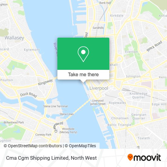 Cma Cgm Shipping Limited map