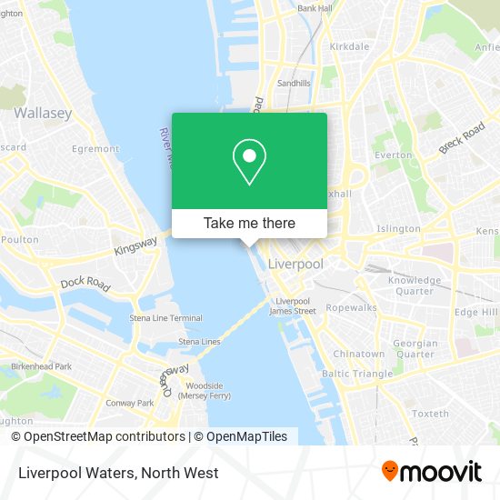 Liverpool Waters map