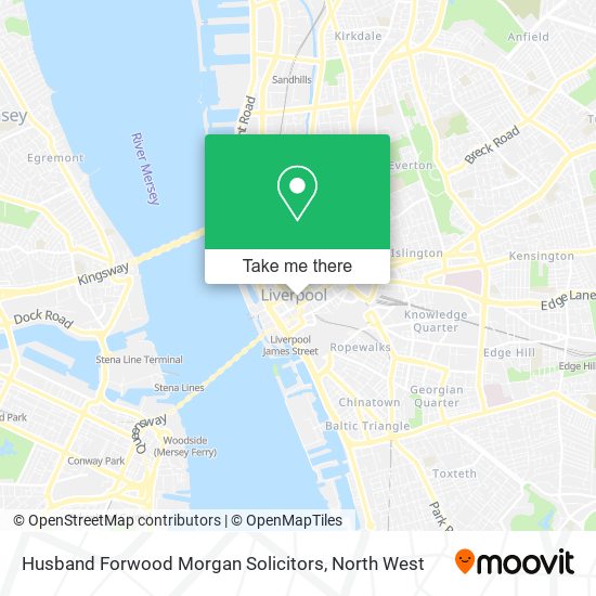 Husband Forwood Morgan Solicitors map