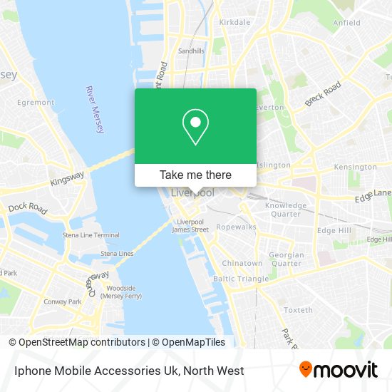 Iphone Mobile Accessories Uk map