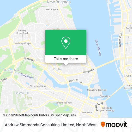 Andrew Simmonds Consulting Limited map