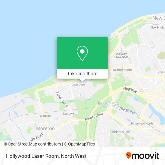 Hollywood Laser Room map