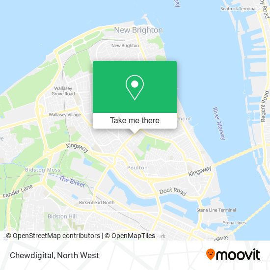 Chewdigital map