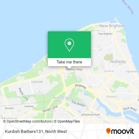 Kurdish Barbers131 map