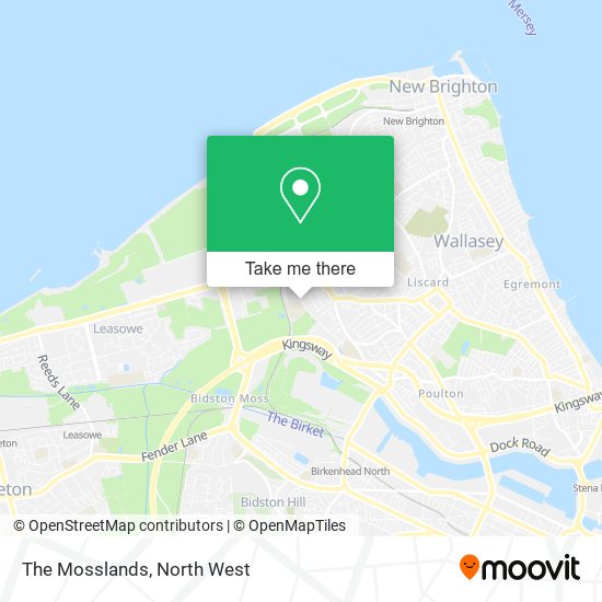 The Mosslands map