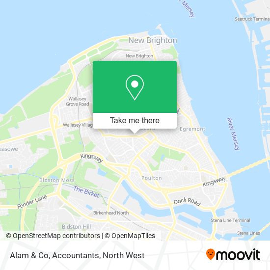 Alam & Co, Accountants map