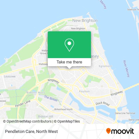Pendleton Care map