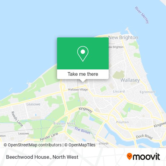 Beechwood House. map